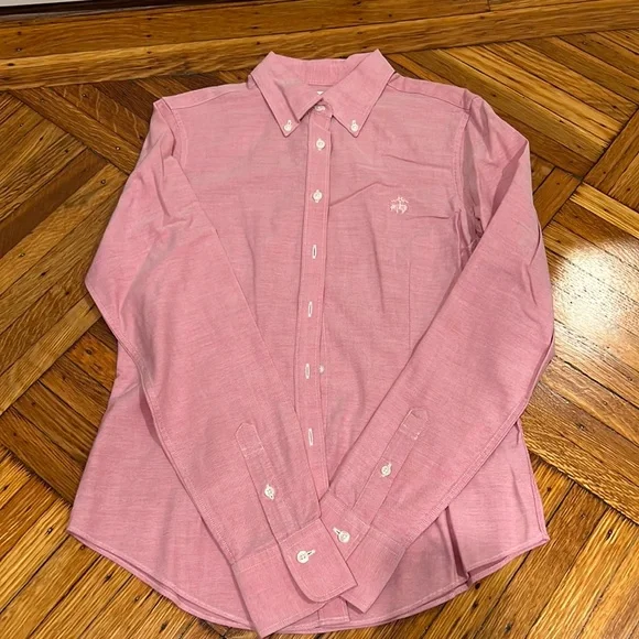 brooks brothers pink dress shirt Amazon.com: Brooks Brothers Men's Long Sleeve Button Down Original Oxford Cotton Shirt, Solid, Pink, Small : Clothing, Shoes & Jewelry